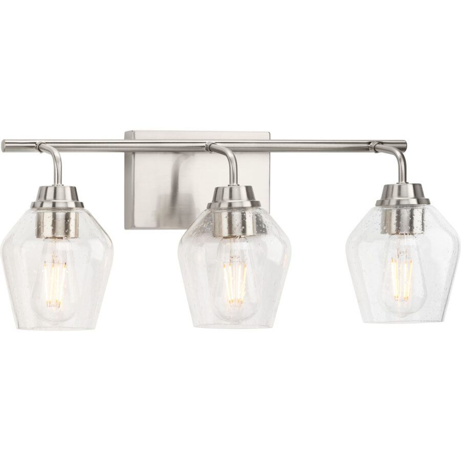 Adalyn 3-Light Nickel Bath & Vanity Light