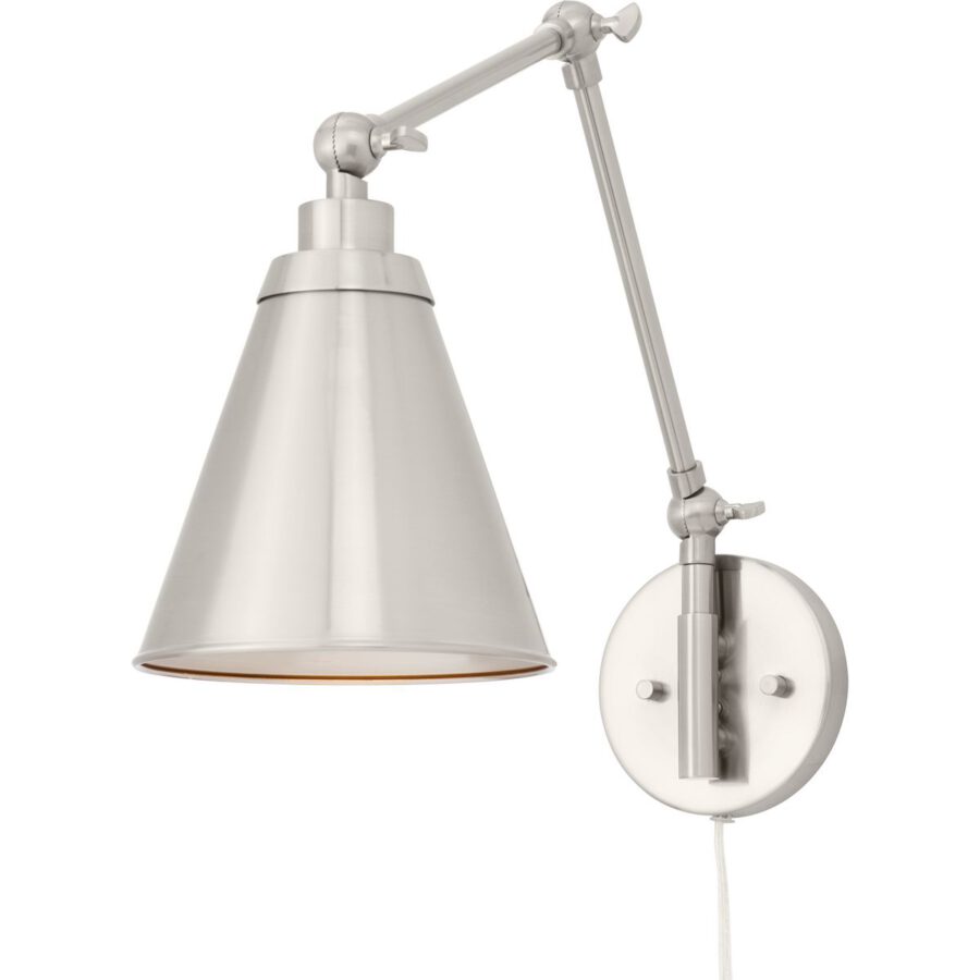 Brynlee Nickel Wall Sconce