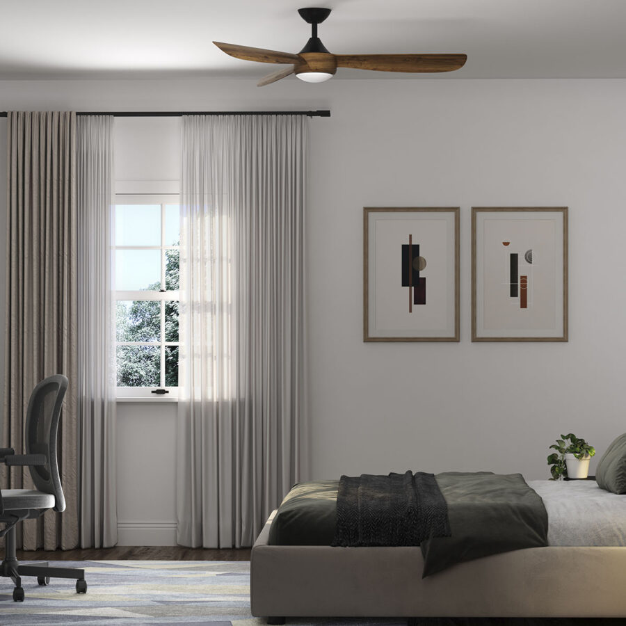 Brechtin 56" LED Ceiling Fan with Remote - Image 2