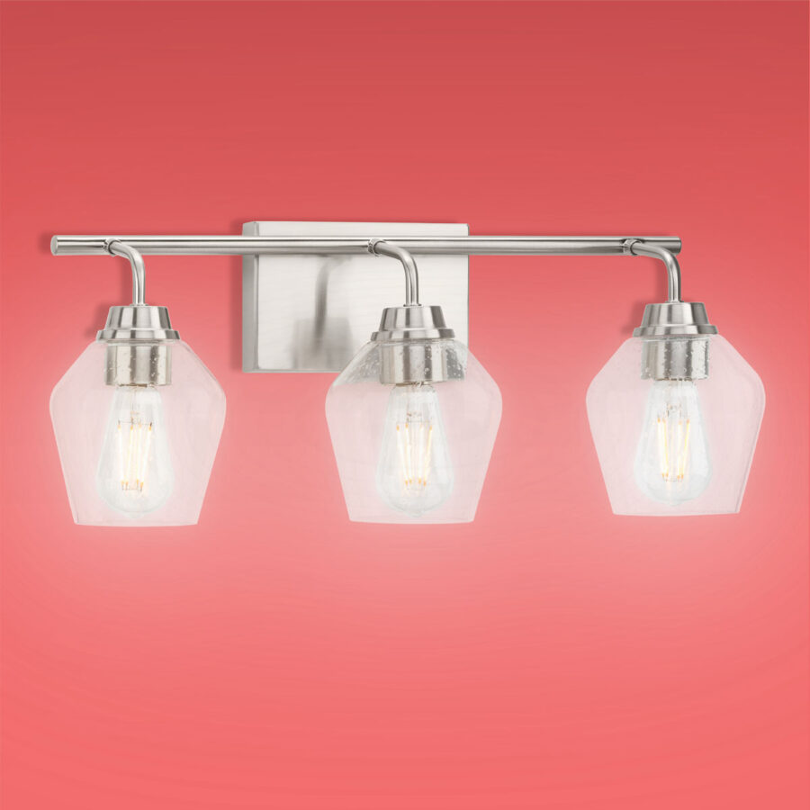 Adalyn 3-Light Nickel Bath & Vanity Light - Image 3