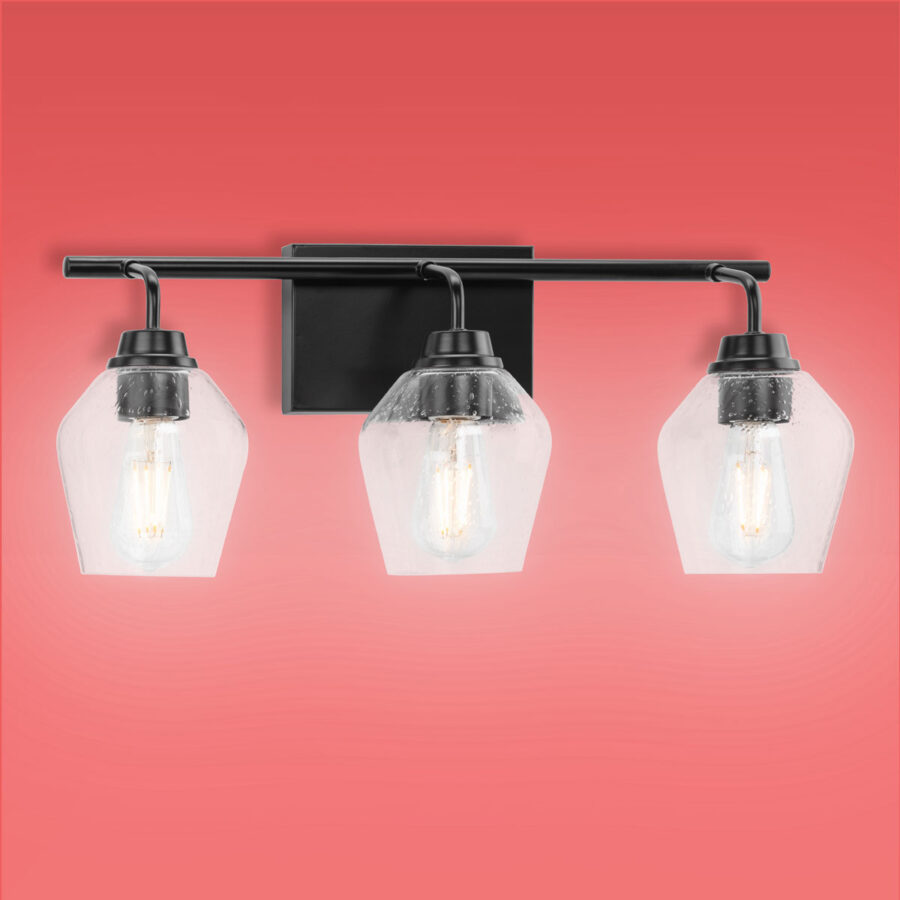 Adalyn 3-Light Black Bath & Vanity Light - Image 3