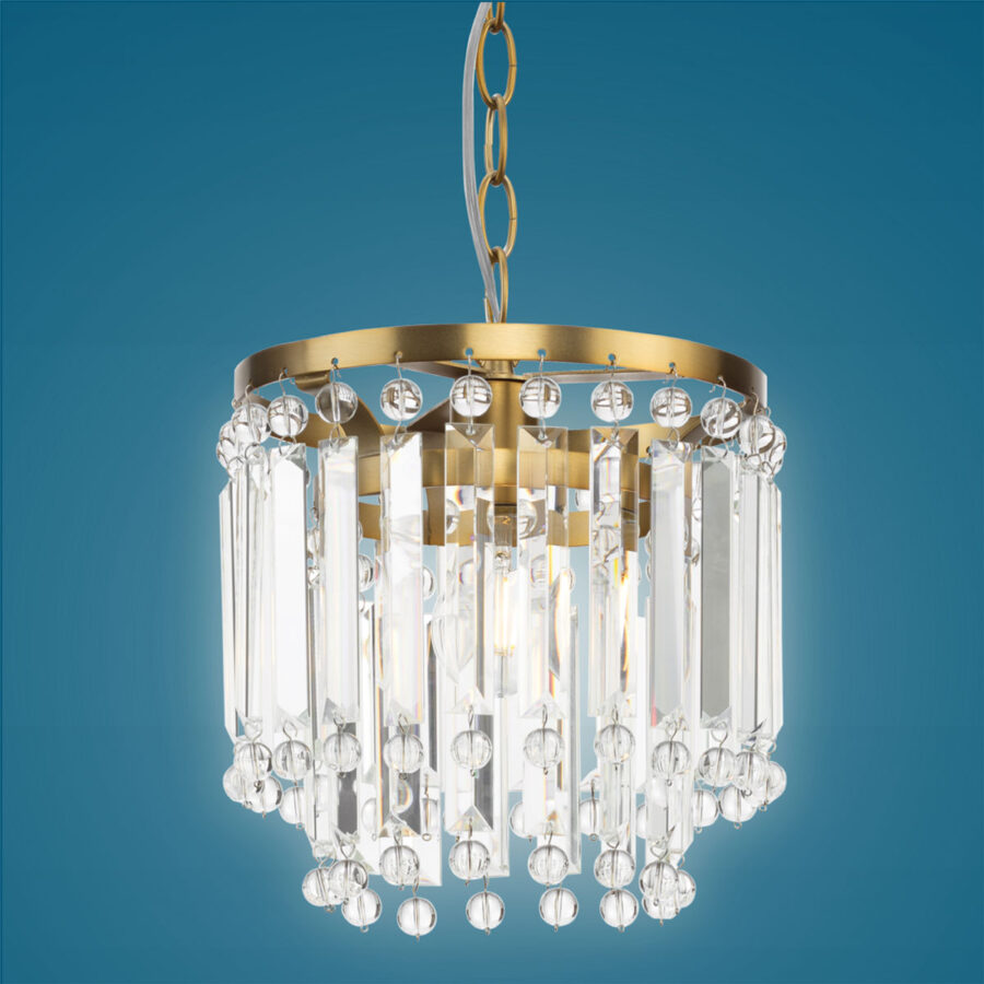 Cerise Gold Pendant Light - Image 3