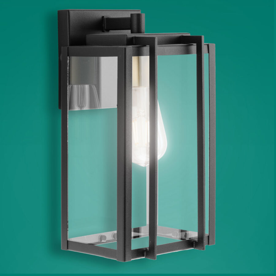 Marimac Black Outdoor Wall Lantern - Image 3