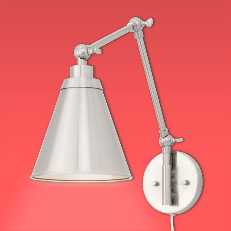 Brynlee Nickel Wall Sconce - Image 3